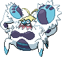 Normal sprite for Crabominable.