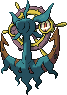 Normal sprite for Dhelmise.