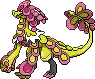 Shiny sprite for Kommo-o.