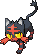 Normal sprite for Litten.