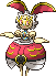 Normal sprite for Magearna in its original colours.