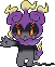 Shiny sprite for Marshadow's Zenith form.