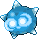 Normal sprite for Minior's indigo core form.