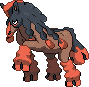 Normal sprite for Mudsdale.