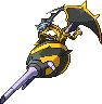 Shiny sprite for Naganadel.