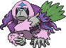 Shiny sprite for Oranguru.