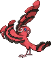 Normal sprite for Oricorio in Baile style.