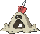 Normal sprite for Sandygast.