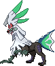 Normal sprite for Silvally's Grass type form.