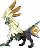 Shiny sprite for Silvally's Ground type form.