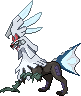 Normal sprite for Silvally's Ice type form.