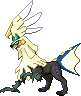 Shiny sprite for Silvally's normal form.