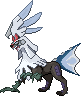 Normal sprite for Silvally's Steel type form.