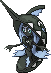 Shiny sprite for Tapu Fini.