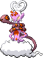 Shiny sprite for the Incarnate form of Enamorus.