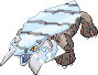 Normal sprite for Hisuian Avalugg.