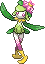 Normal sprite for Hisuian Lilligant.