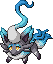 Shiny sprite for Hisuian Zorua.