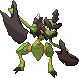 Shiny sprite for Kleavor.