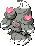 Shiny sprite for Alcremie with a Love sweet. All shiny forms have the same flavour.