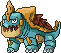 Normal sprite for Drednaw.