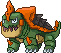 Shiny sprite for Drednaw.