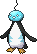 Normal sprite for Eiscue in its No Ice Face form.