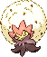 Shiny sprite for Eldegoss.