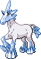 Normal sprite for Glastrier.