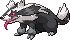 Normal sprite for Galarian Linoone.