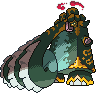 Shiny sprite for Gigantamax Copperajah.