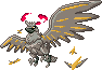 Shiny sprite for Gigantamax Corviknight.