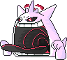 Shiny sprite for Gigantamax Gengar.