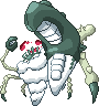 Shiny sprite for Gigantamax Kingler.