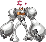 Shiny sprite for Gigantamax Melmetal.