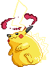 Normal sprite for Gigantamax Pikachu.