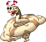 Normal sprite for Gigantamax Sandaconda.