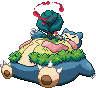 Normal sprite for Gigantamax Snorlax.