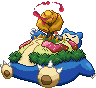 Shiny sprite for Gigantamax Snorlax.