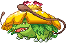 Shiny sprite for Gigantamax Venusaur.