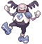 Shiny sprite for Galarian Mr. Mime.