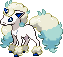 Shiny sprite for Galarian Ponyta.