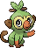 Normal sprite for Grookey.