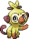 Shiny sprite for Grookey.