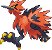 Normal sprite for Galarian Zapdos.