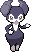 Normal sprite for Indeedee's male form.