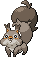 Normal sprite for Skwovet.