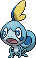 Normal sprite for Sobble.