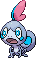 Shiny sprite for Sobble.