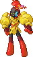 Shiny sprite for Armarouge.